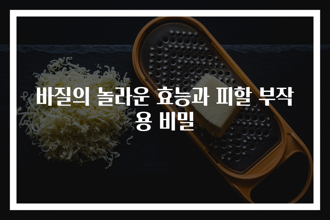 바질의 놀라운 효능과 피할 부작용 비밀
