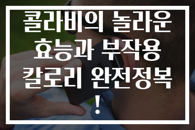 콜라비의 놀라운 효능과 부작용 칼로리 완전정복!