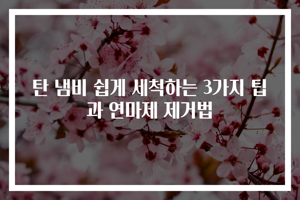 탄 냄비 쉽게 세척하는 3가지 팁과 연마제 제거법