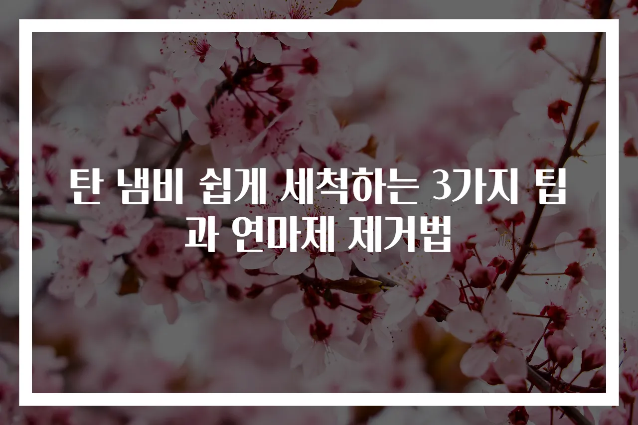 탄 냄비 쉽게 세척하는 3가지 팁과 연마제 제거법